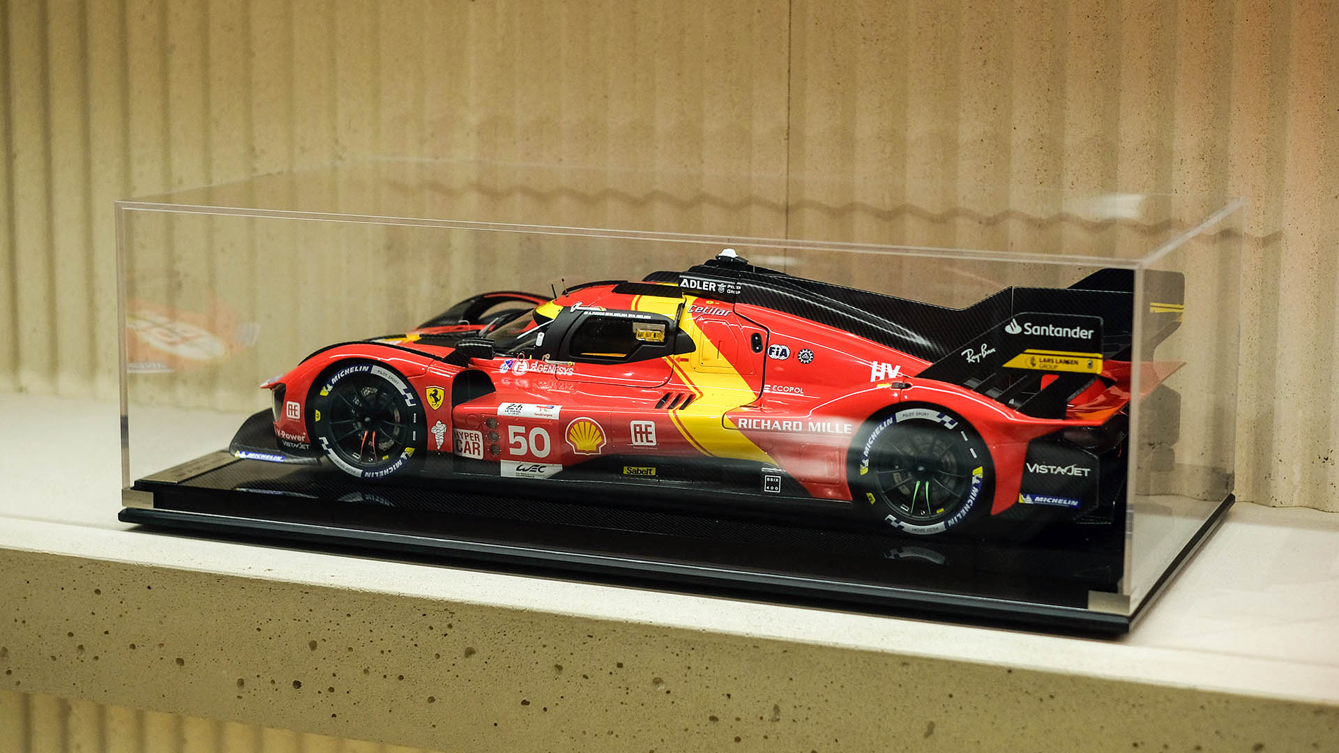 Ferrari 499p model.