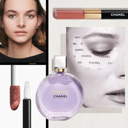 Collage Image of Spring Beauty Products From Chanel Beauty