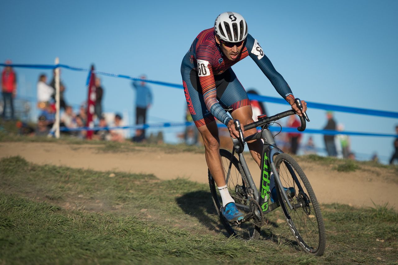 Hector Fernando Riveros at the US Open of Cyclo-cross