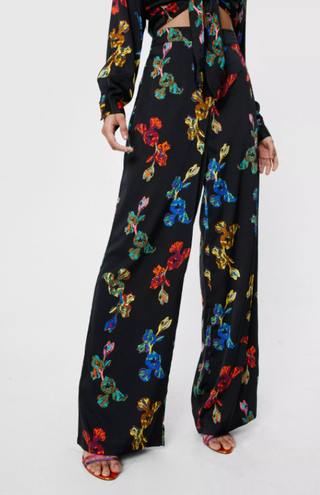 floral print pants shopping