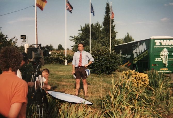 Former TV journalist Philippe Maertens
