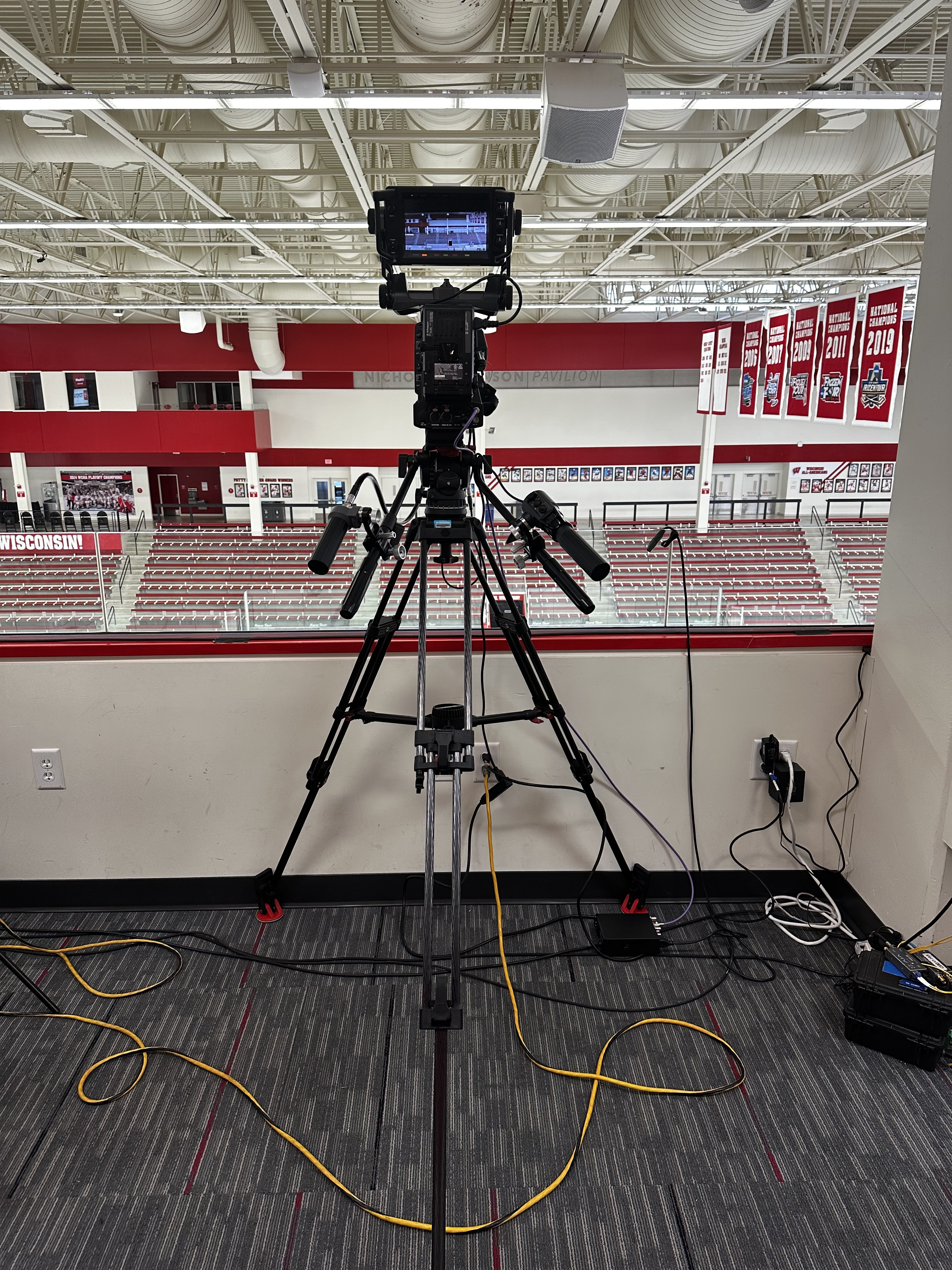 Sony cameras are used for the Big Ten Network.