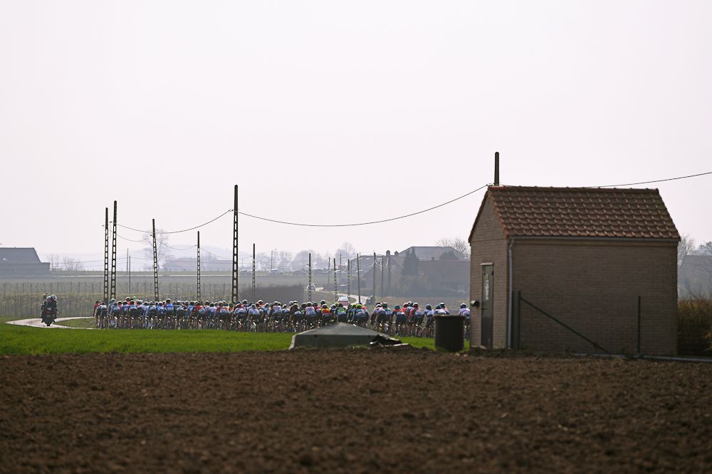 The Gent-Wervelgem peloton