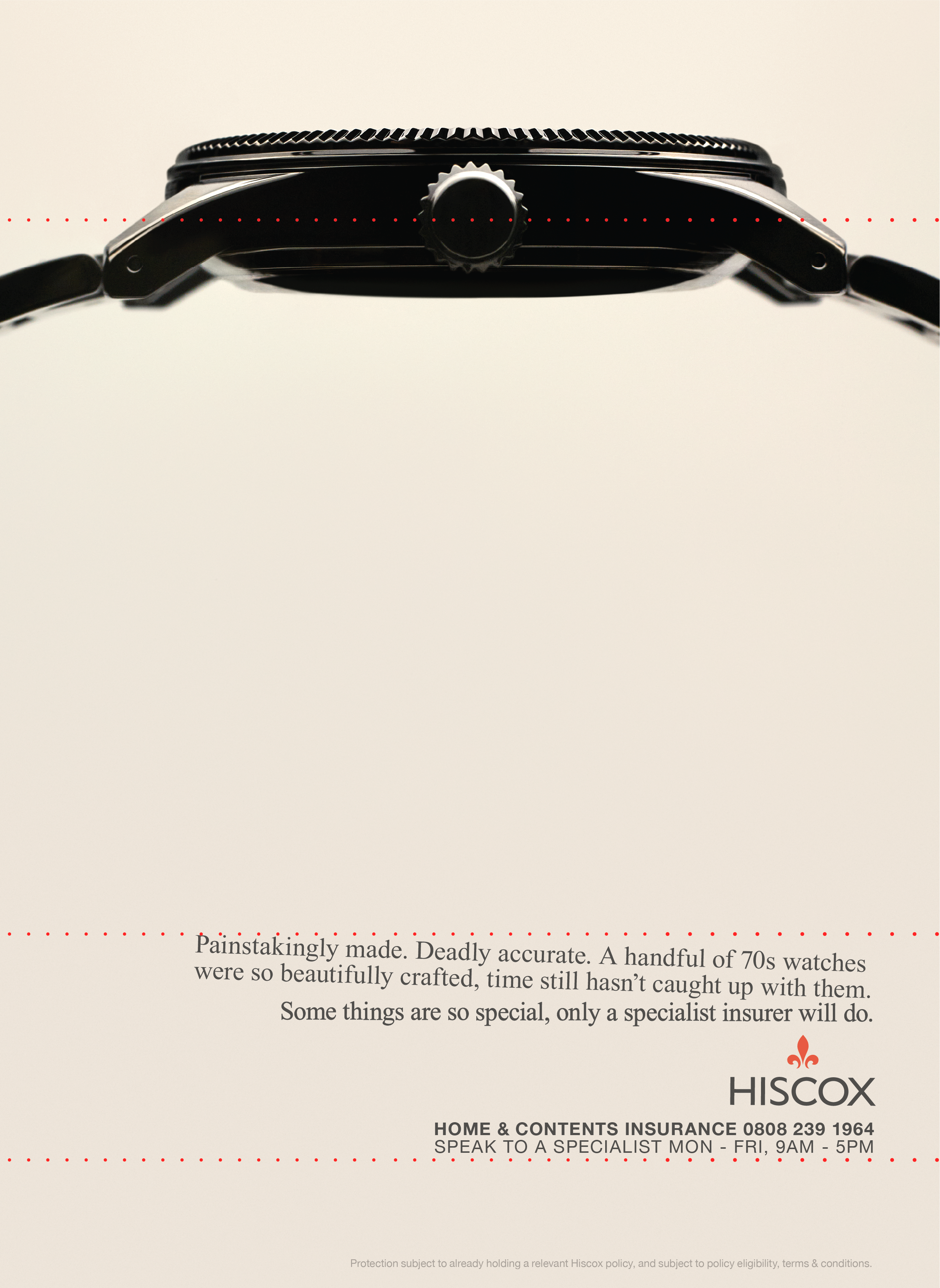 Hiscox long form adverts talking about the value of insurance for collectors' items