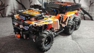 Lego Technic All-Terrain Vehicle 42139 - Finished build shown from the front