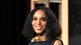 Kerry Washington with short hairstyle for thick hair