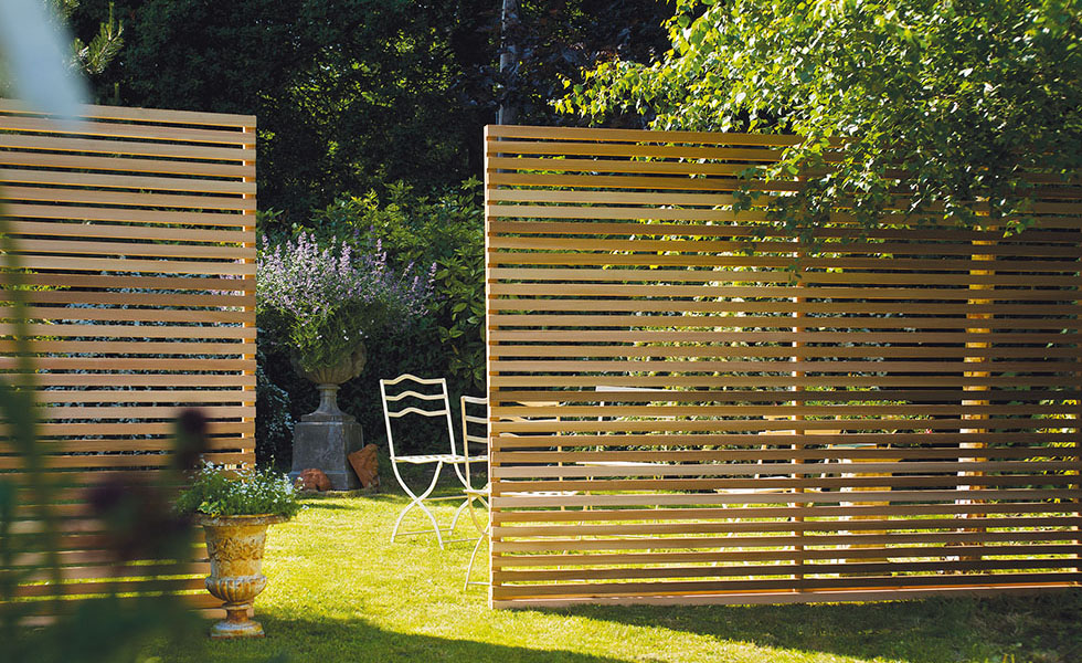 Silva Timber Western Red Cedar Slatted Screen Fence