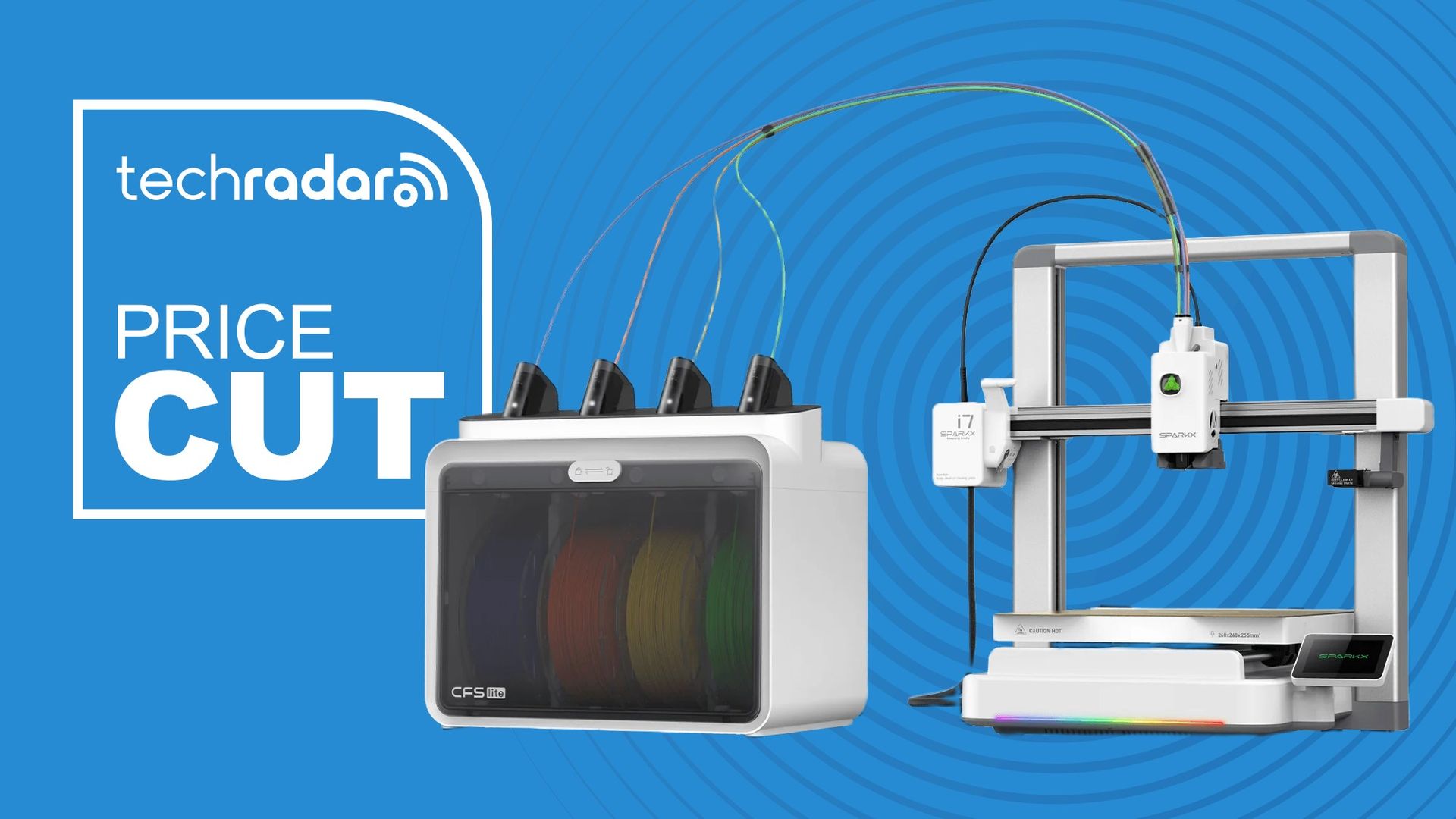 Creality’s SparkX i7 Color Combo brings 4-color 3D printing down to $349 / £319