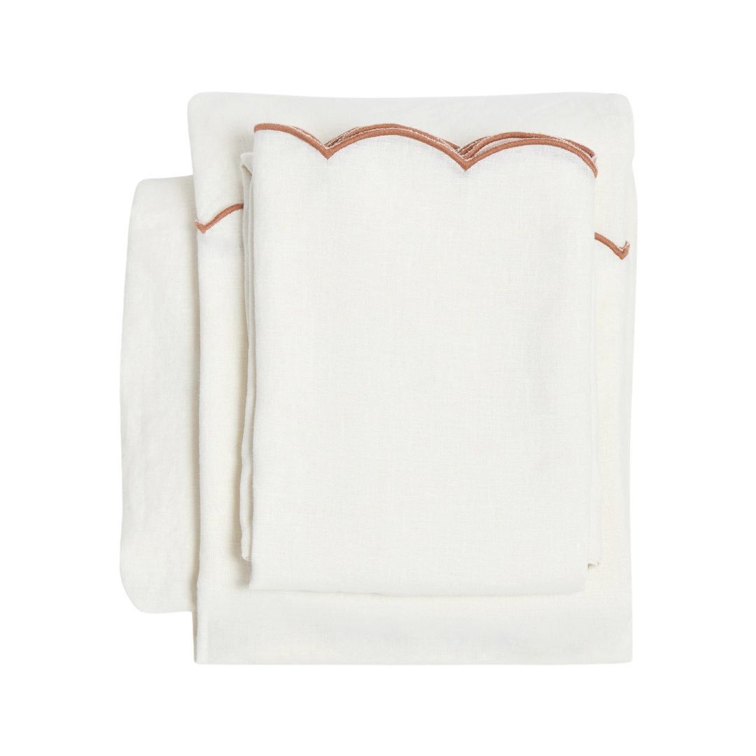 Kelly Linen Sheet Set by Pom Pom at Home