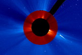 A comet's death was observed for the first time by the SOHO spacecraft in July 2011.