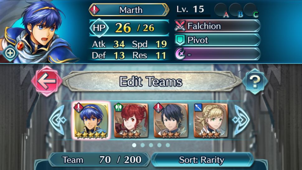fire emblem engage main characters