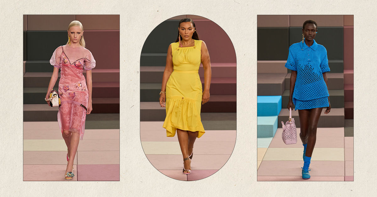 Fendi Presented a Psychedelic Collection That Felt Like a Future and Forever Summer