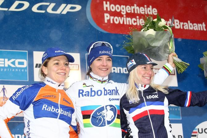 Sanne van Paassen, Marianne Vos and Christel Ferrier Bruneau