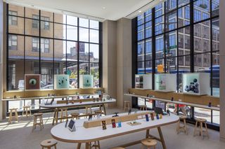 Spaces to test and experience Google hardware at its New York store