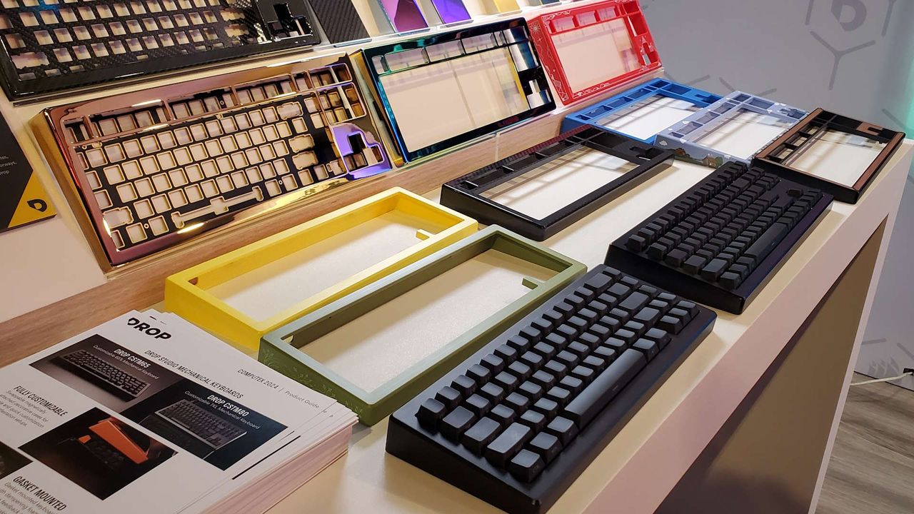 Drop CSTM80 keyboard