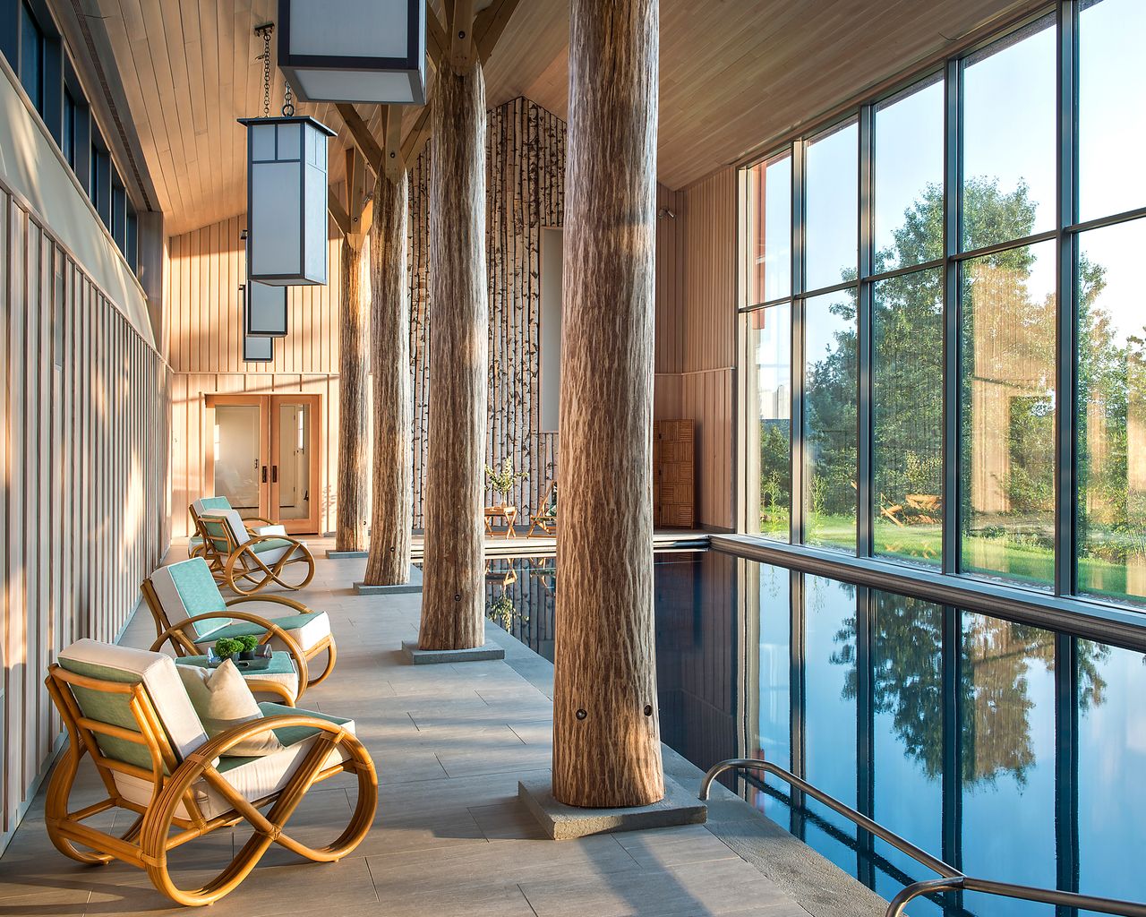 This pool house has an interior design like no other | Livingetc