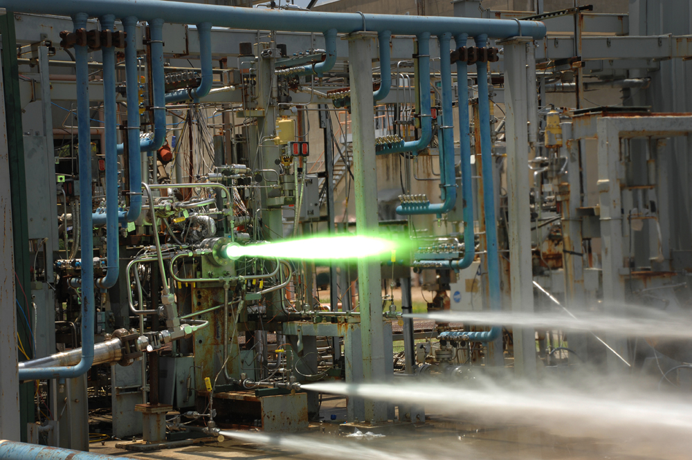 Test of 3D-Printed Rocket Engine Part