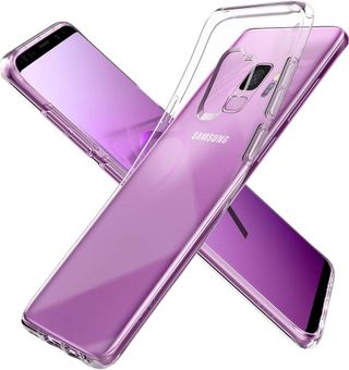 Spigen Samsung S9 Clear Case Render