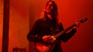 Opeth's Mikael Akerfeldt performs live