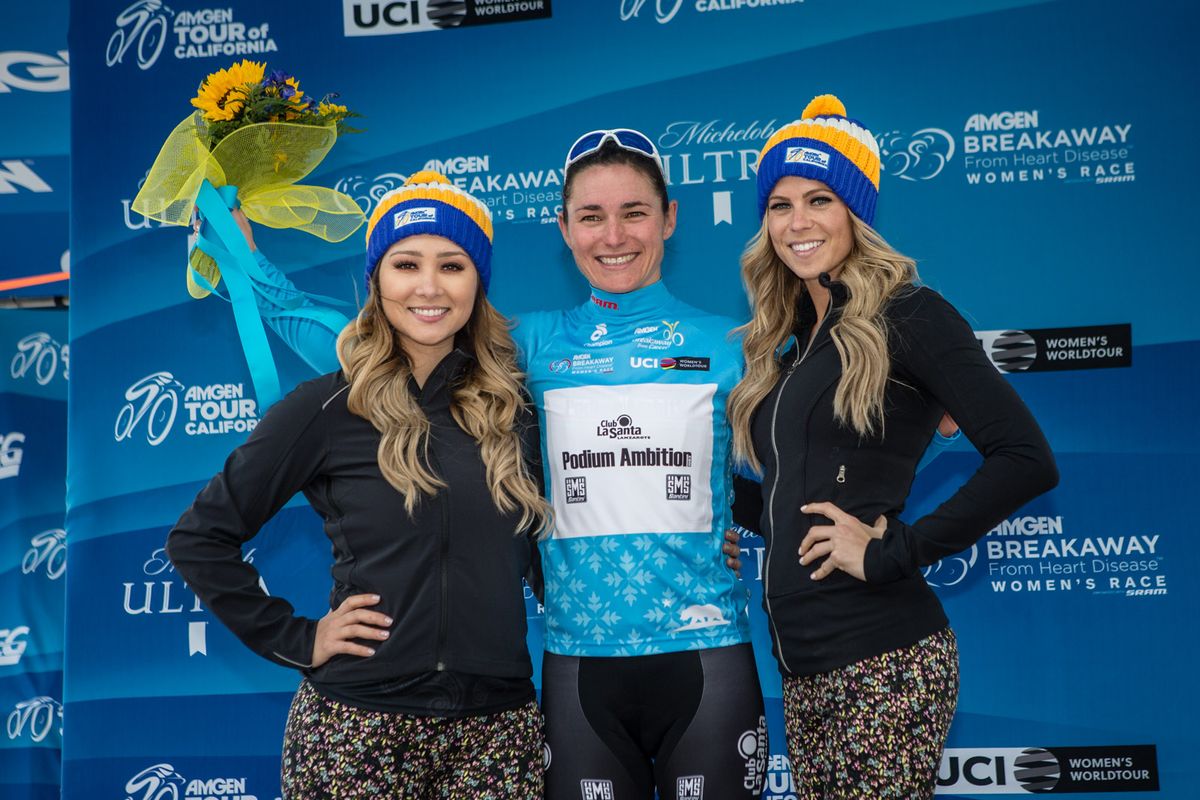 Sarah Storey (Podium Ambition) gets the most courageous jersey