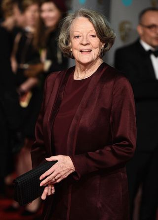 Maggie Smith who plays the Dowager Countess of Grantham in Downton Abbey