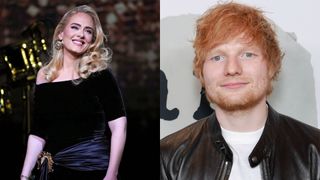 Adele and Ed Sheeran