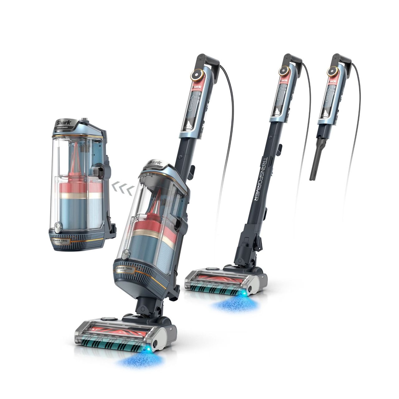 Shark PowerDetect Transformer Corded Upright Vacuum Cleaner
