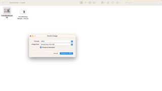 How to convert an image on macOS