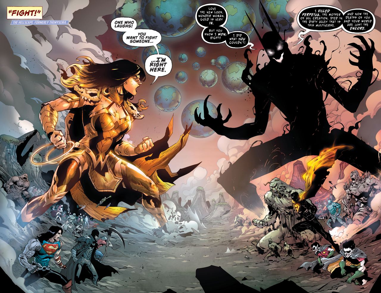 DARK NIGHTS: DEATH METAL - THE LAST 52 WAR OF THE MULTIVERSES #1