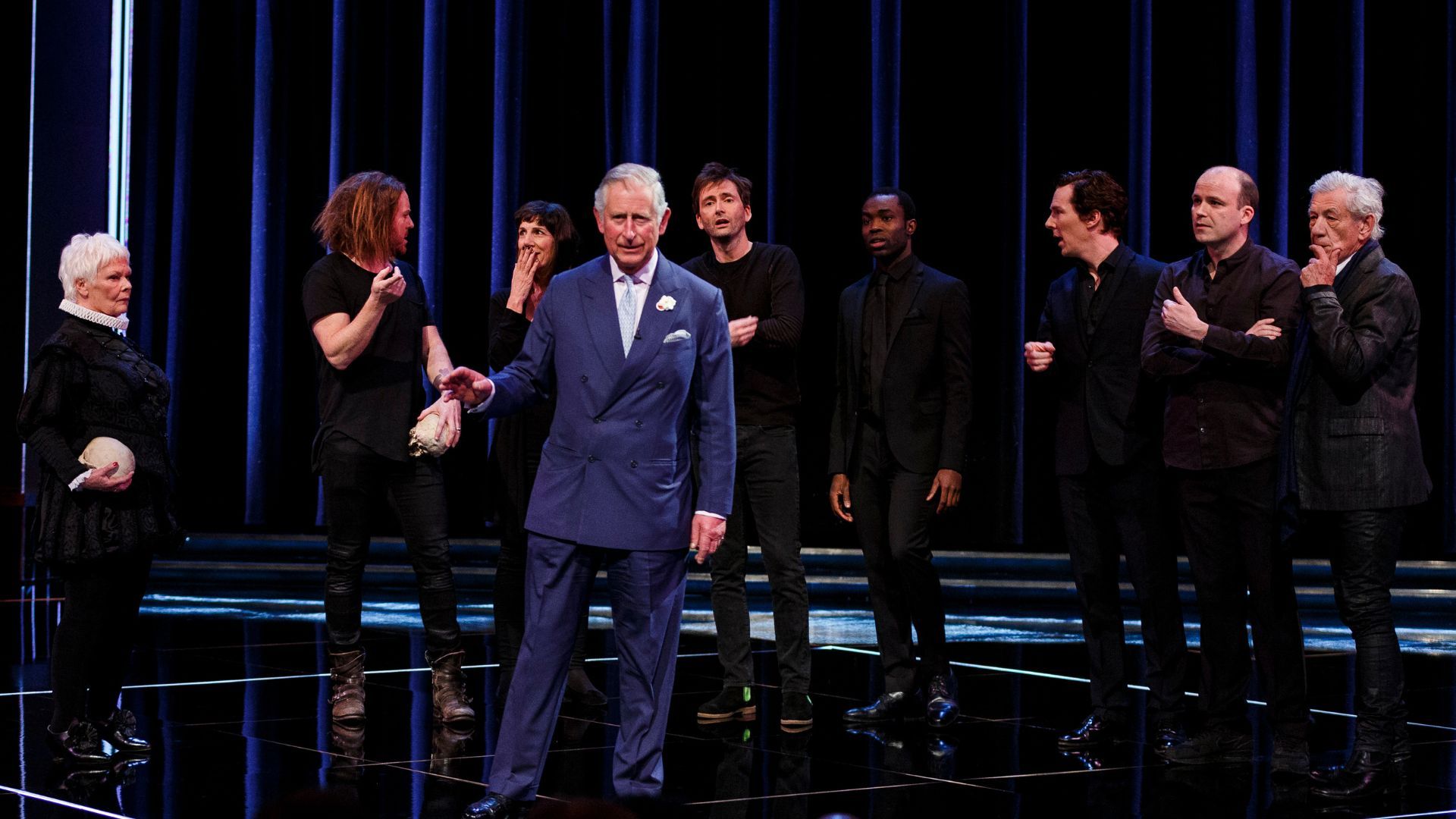 King Charles for Shakespeare's 400th birthday event.