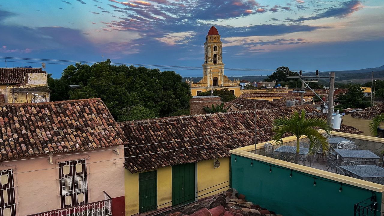 Trinidad: famed for its cobbled streets and &quot;sherbet&quot; mansions