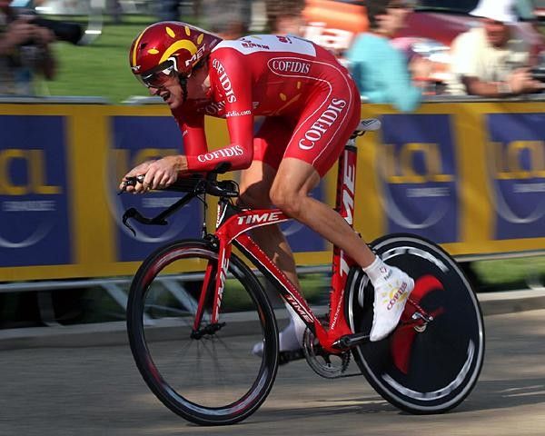 Brad Wiggins was one of the favourites but only managed 4th