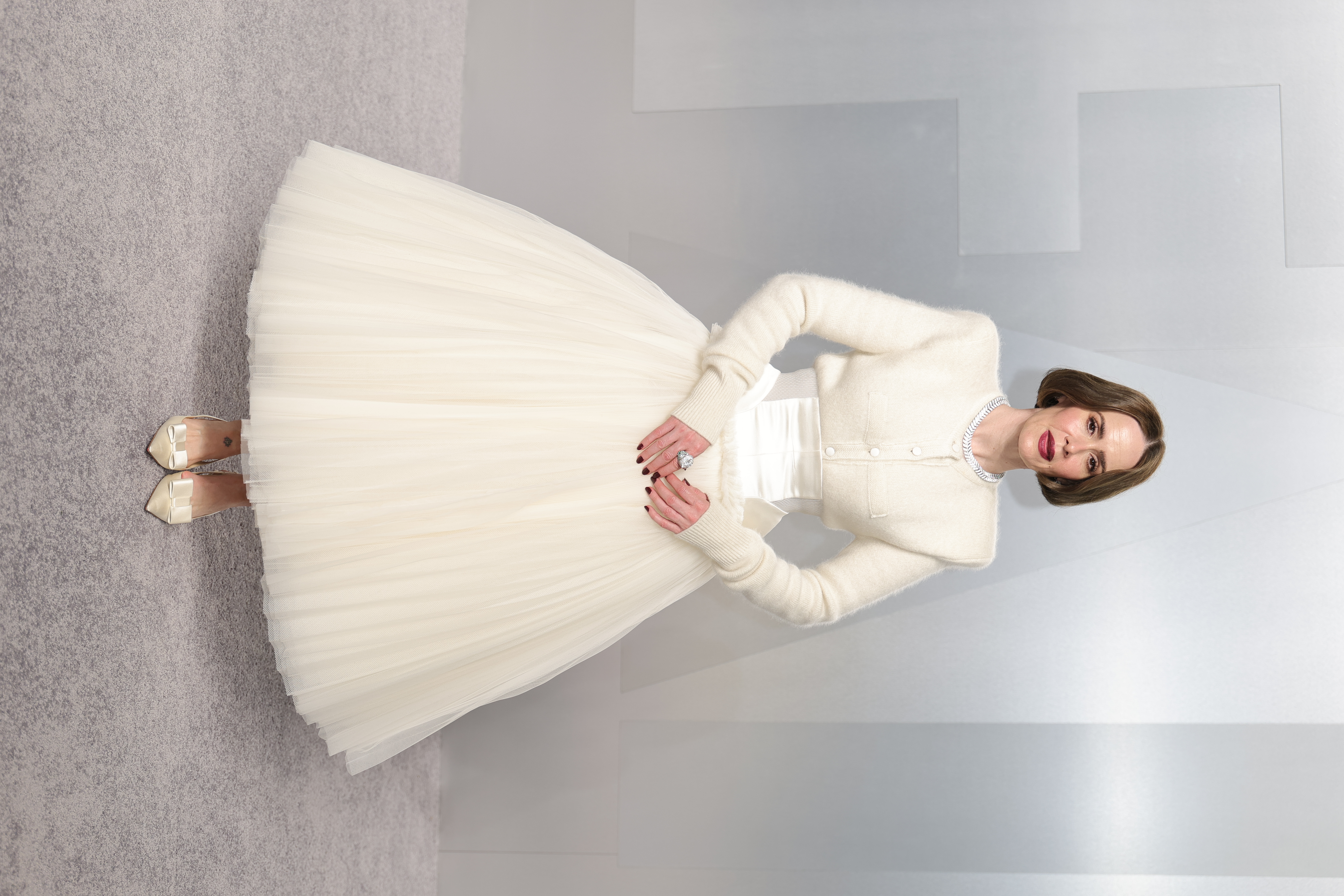 LOS ANGELES, CALIFORNIA - MARCH 15: Sarah Paulson attends the 2026 Vanity Fair Oscar Party Hosted By Mark Guiducci at Los Angeles County Museum of Art on March 15, 2026 in Los Angeles, California. (Photo by Neilson Barnard/Getty Images)