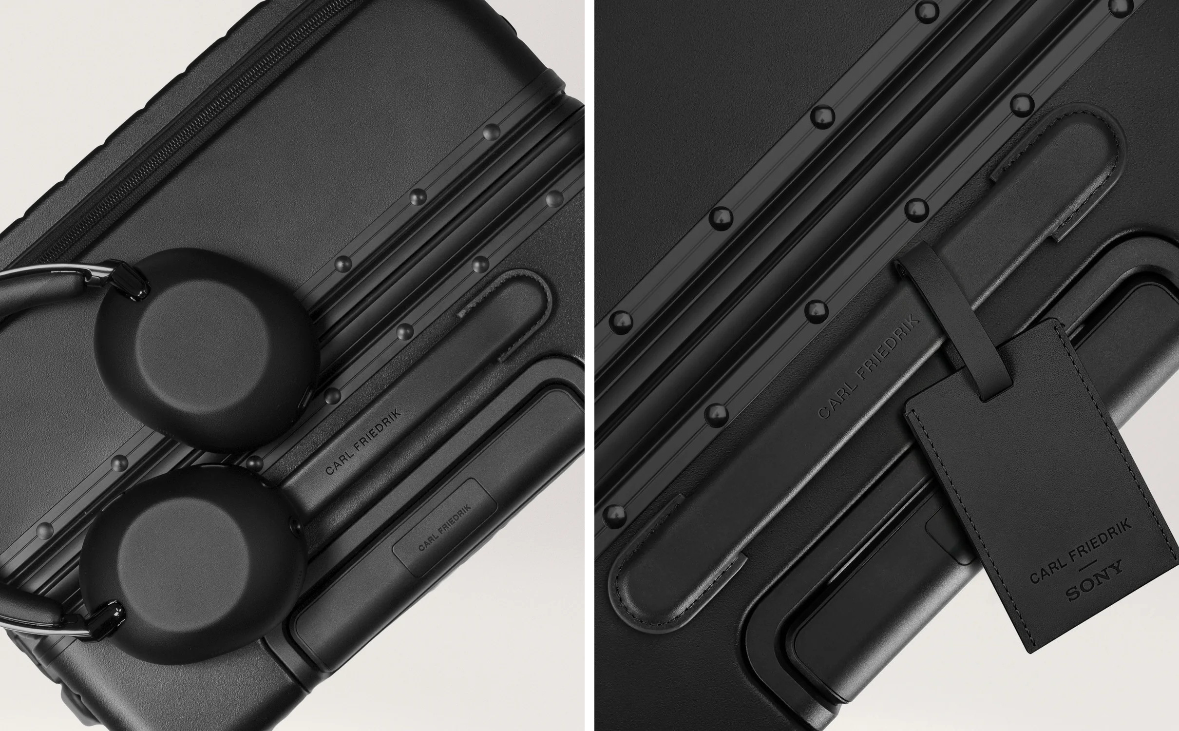 Sony and Carl Friedrik pair the 1000X with a carry-on, figure 4