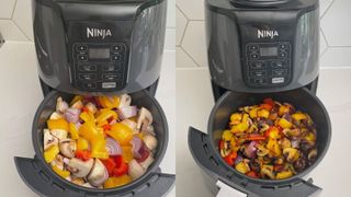 Roasting vegetables in the Ninja Air Fryer AF100UK