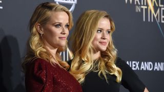 reese witherspoon and her daughter ava elizabeth phillippe attend the premiere of disneys a wrinkle in time, on february 26, 2018, at the el capitan theatre in hollywood, california photo by robyn beck afp photo credit should read robyn beckafp via getty images