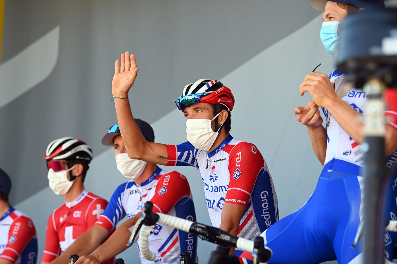 Tour de France 2020 - 107th Edition - 6th stage Le Teil - Mont Aigoual 191 km - 03/09/2020 - Thibaut Pinot (FRA - Groupama - FDJ) - photo POOL Vincent Kalut/PN/BettiniPhoto&Acirc;&copy;2020