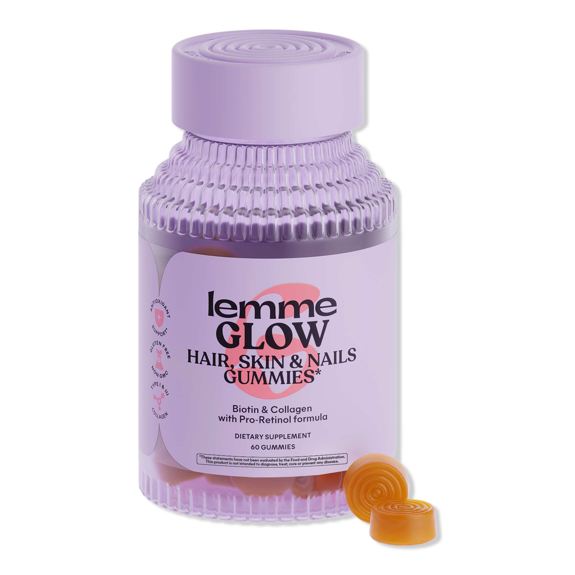 Glow: Hair, Skin &amp; Nails Gummies