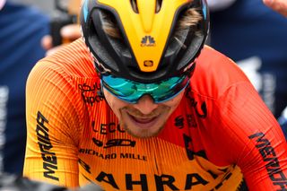 Giro dItalia 2020 103rd Edition 16th stage Udine San Daniele Del Friuli 227 km 20102020 Jan Tratnik SLO Bahrain McLaren photo Dario BelingheriBettiniPhoto2020