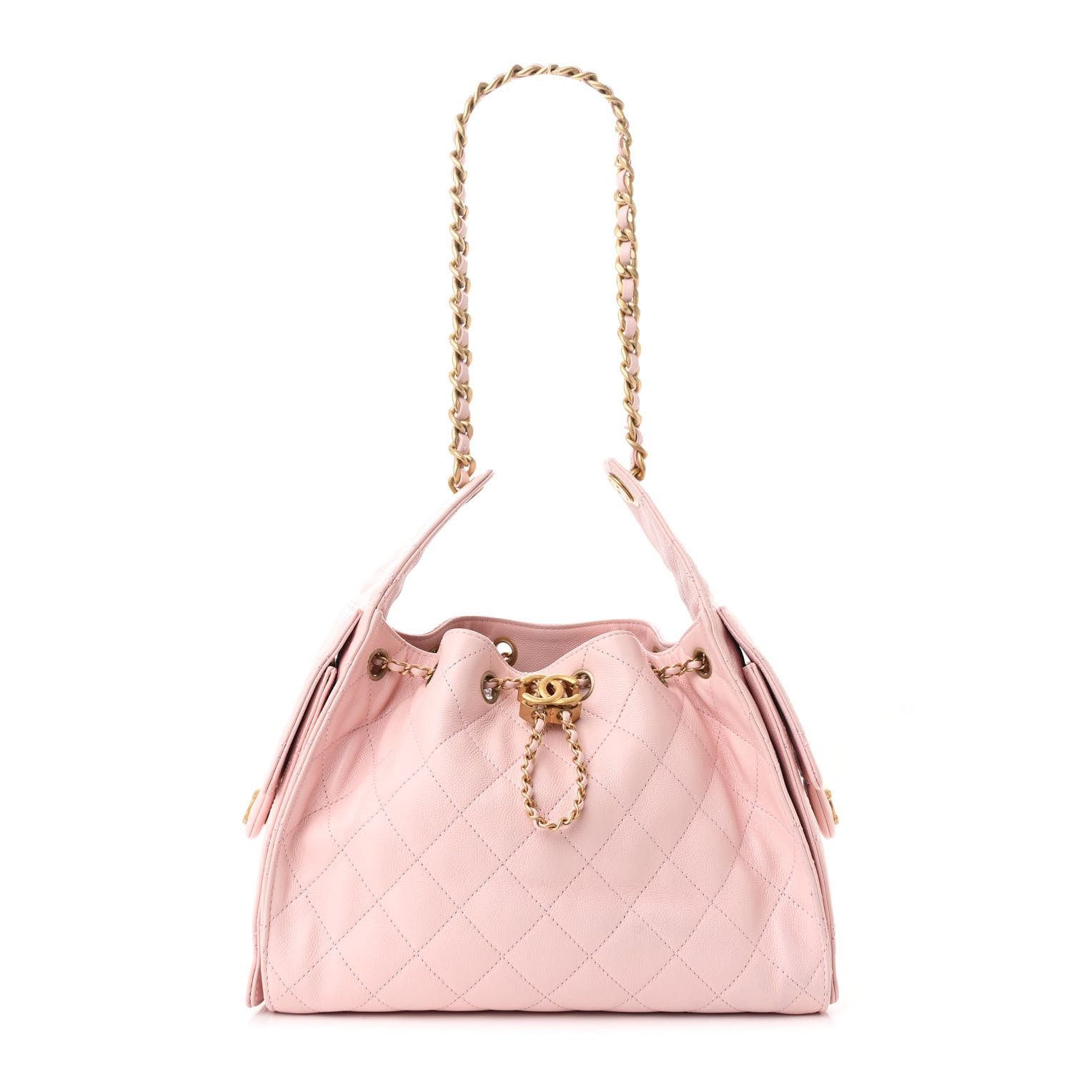 Chanel, Caviar Quilted Small Chanel 25 Handbag
