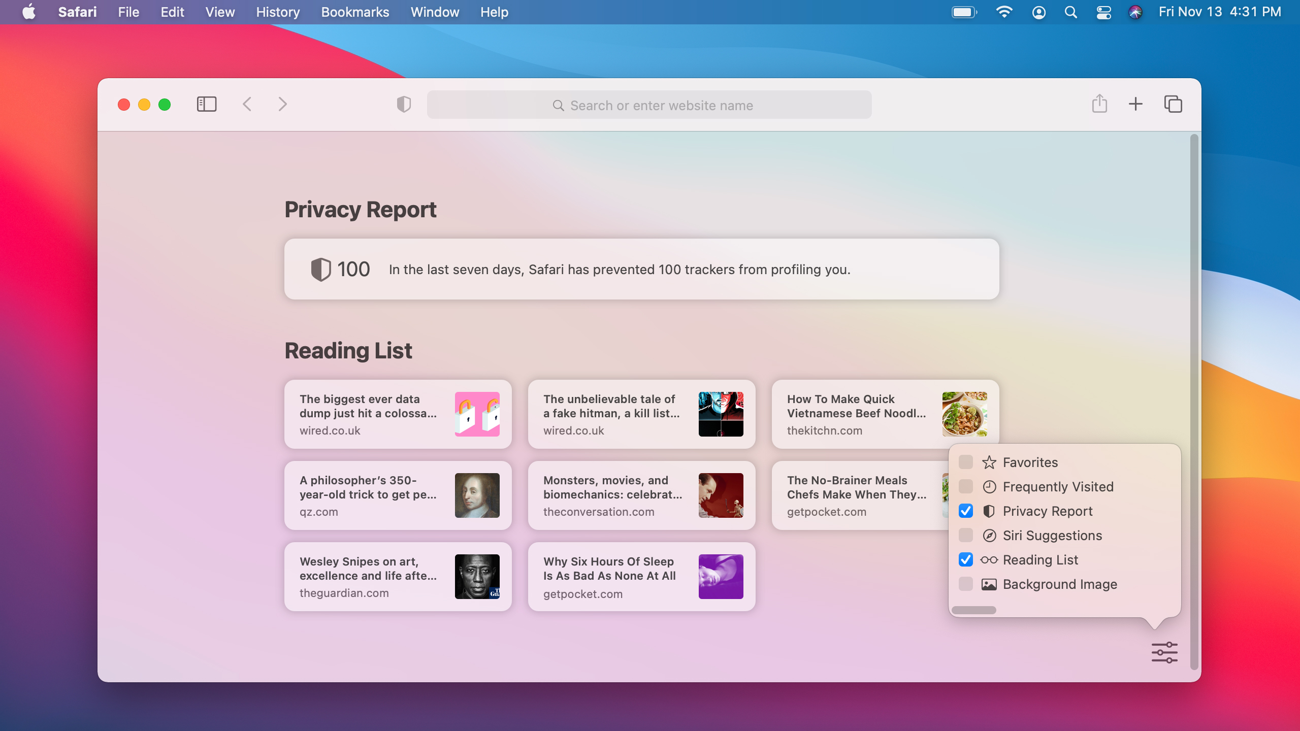 Get to grips with Safari in macOS Big Sur