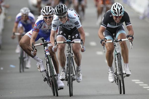 Sylvain Chavanel didn't have enough to contend with Nick Nuyens