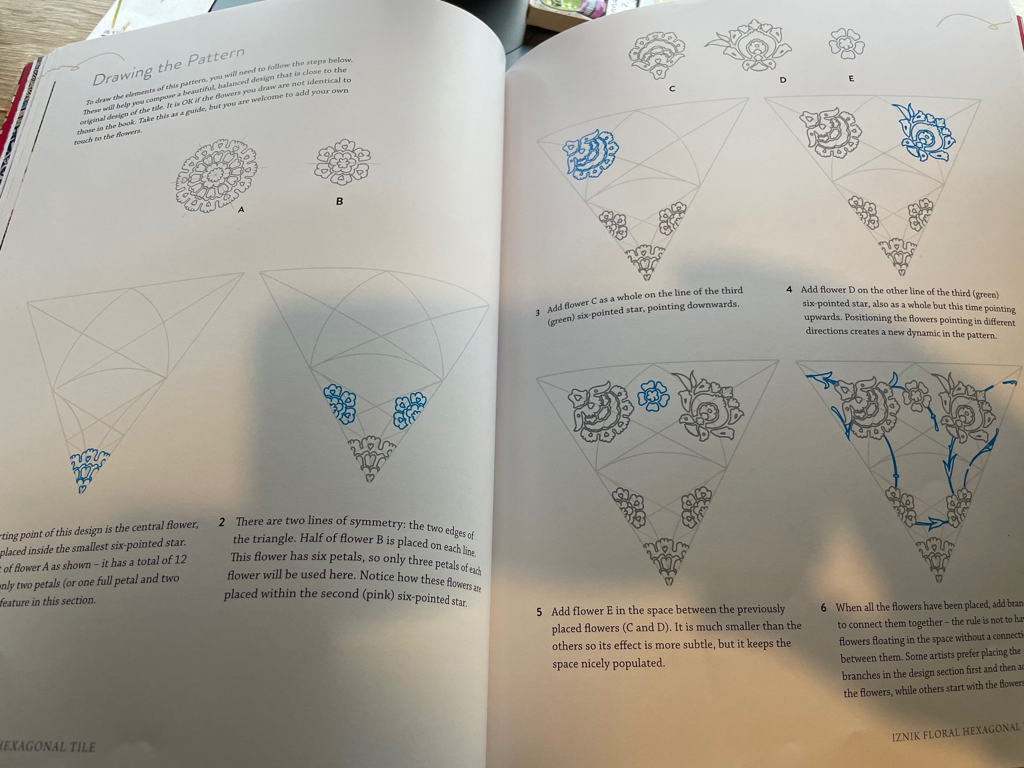 book showing how to create Islamic pattern