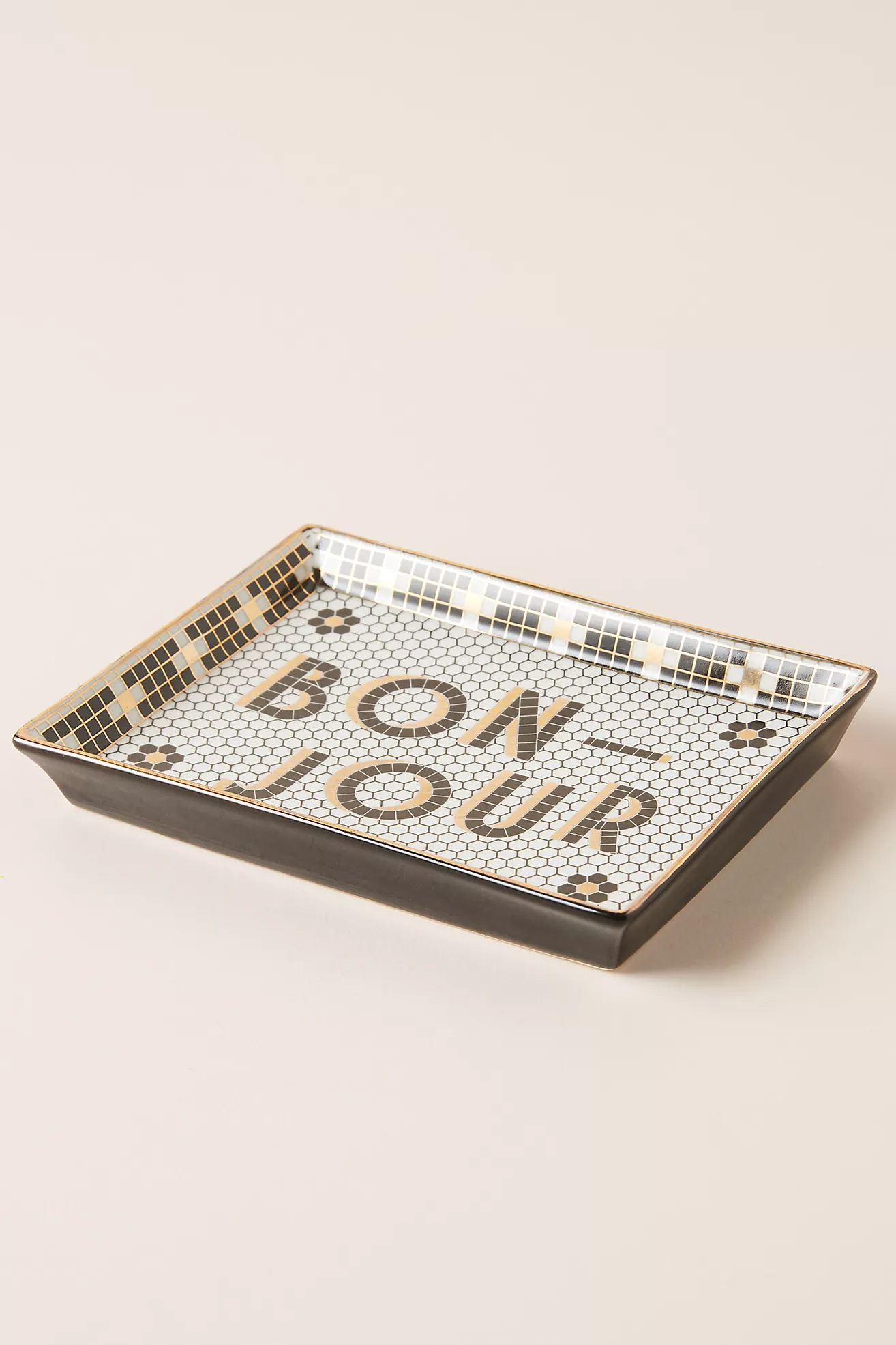 The Bistro Tile Stoneware Tray