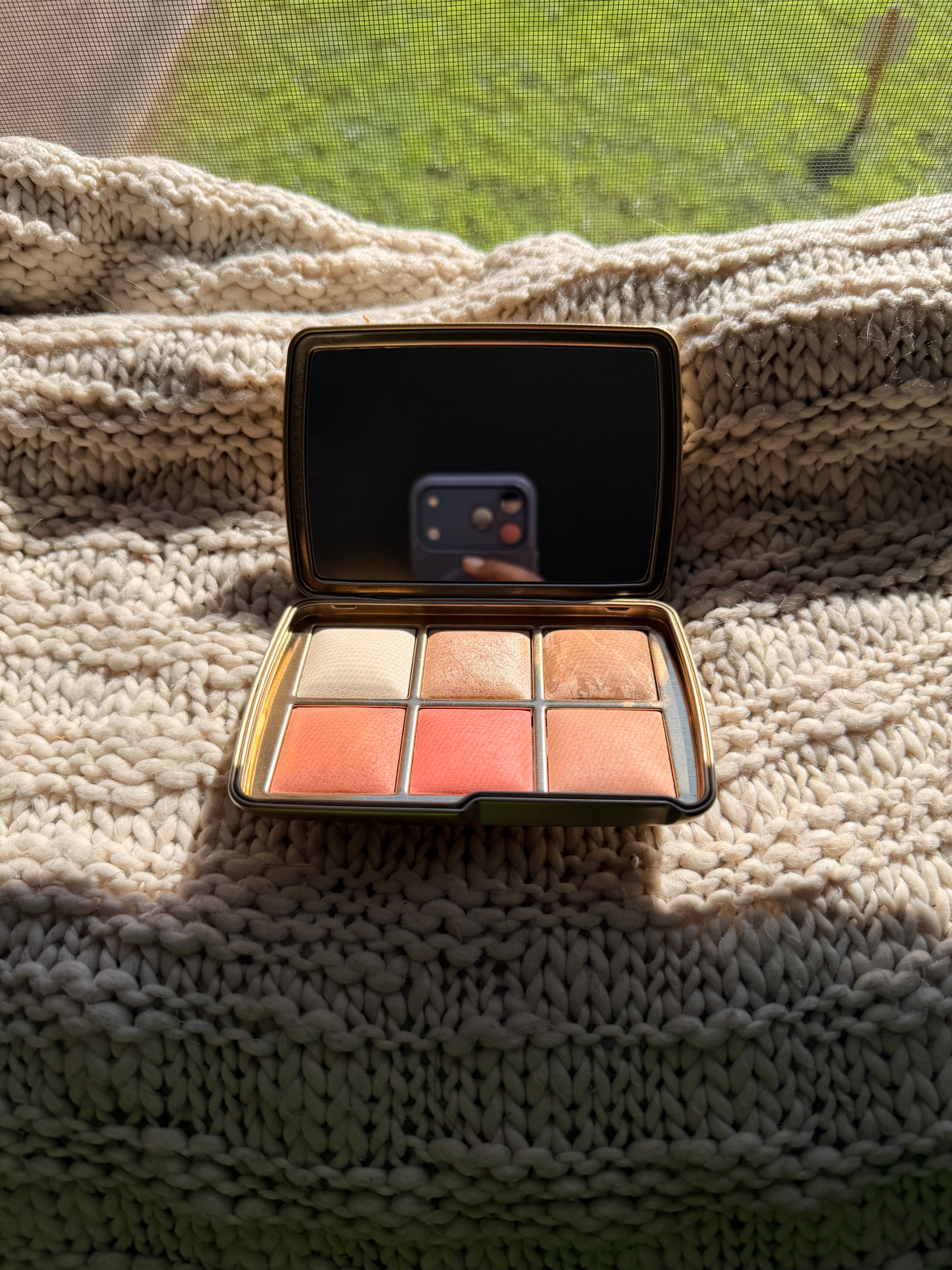 Ariel Wilson testing the Wish Palette.
