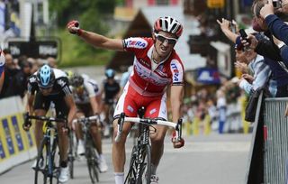 Daniel Moreno (Katusha) wins his second stage in the Critérium du Dauphiné