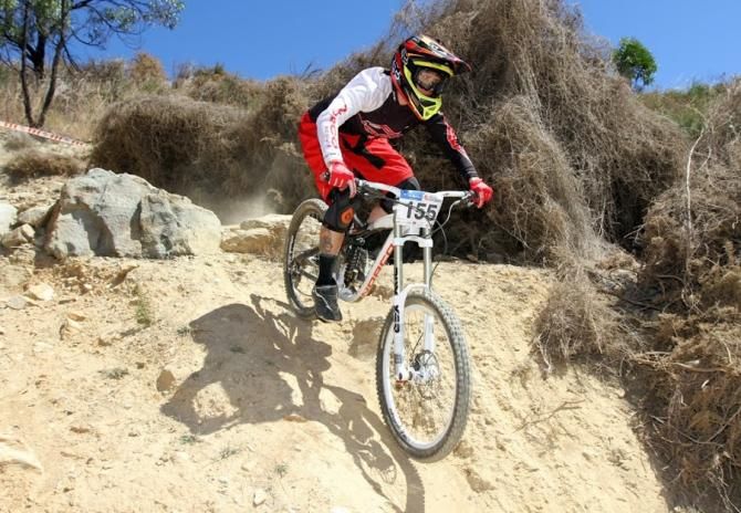 Michelle Crisp would finish third among the elite women