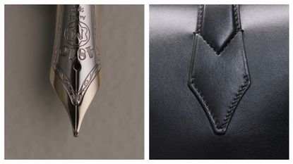 Montblanc Meisterstruck collection pen and bag