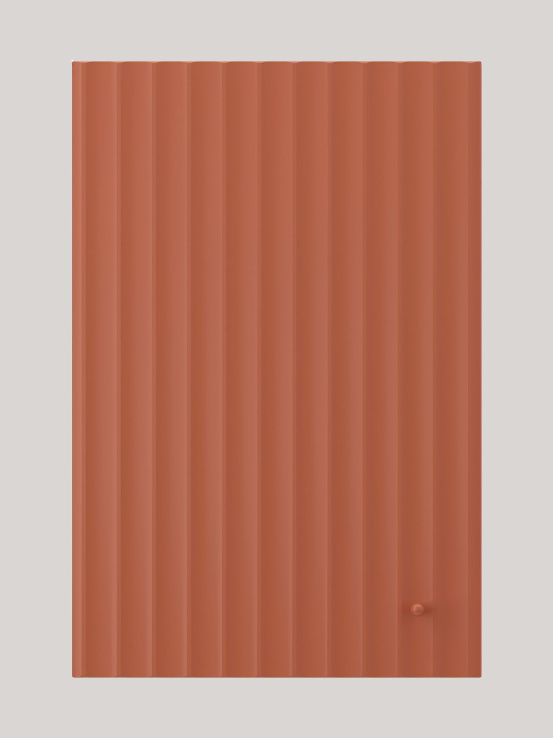 IKEA, Terrsj&amp;Ouml; Door - Red-Brown Wave Pattern 40x60 Cm