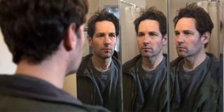 Paul Rudd looks in mirror Living With Yourself Netflix